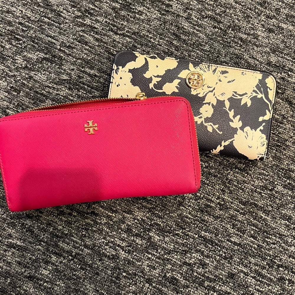 Two Tory Burch wallets